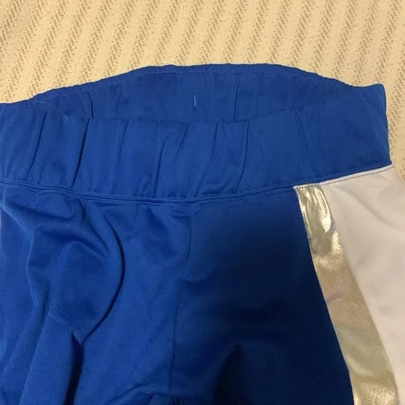 Augusta Sportswear Aurora Warm Up Jacket Pants Royal Blue White Metallic Large